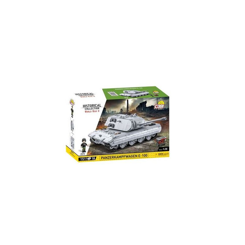 gioco di costruzione cobi klocki tank panzerkampfwagen e-100