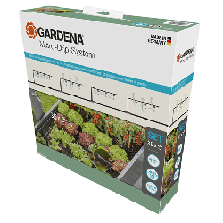 Starter set irrigazione gardena micro-drip-system per aiuola