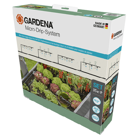 Starter set irrigazione gardena micro-drip-system per aiuola