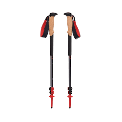 Bastoncini da trekking black diamond pursuit m/l rosso [bd1100669480m_l1]