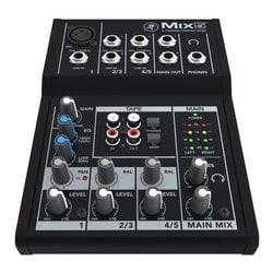 Mixer mackie mix5 analogico 5 canali nero [2044094-01]