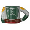 Tazza star wars con braccio boba fett 355ml in ceramica grigio [mmebsw300086]
