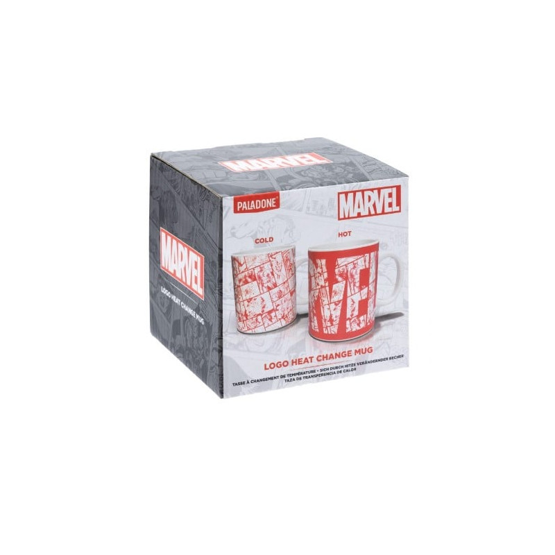 Tazza termosensibile marvel in ceramica da 300ml [pp7979mc]