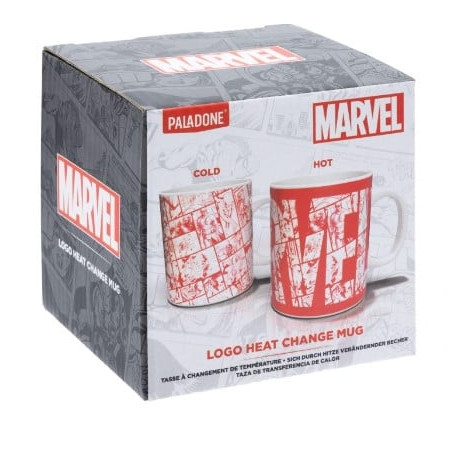 Tazza termosensibile marvel in ceramica da 300ml [pp7979mc]