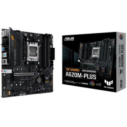 Scheda madre asus tuf gaming a620m-plus amd a620 4x ddr5 micro-atx