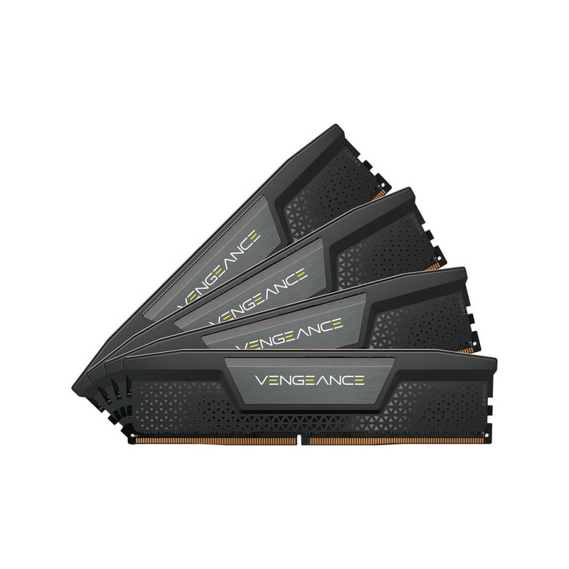 Ram dimm ddr5 64gb corsair vengeance 6600mhz cl32 1.4v nero [cmk64gx5m4b6600c32]