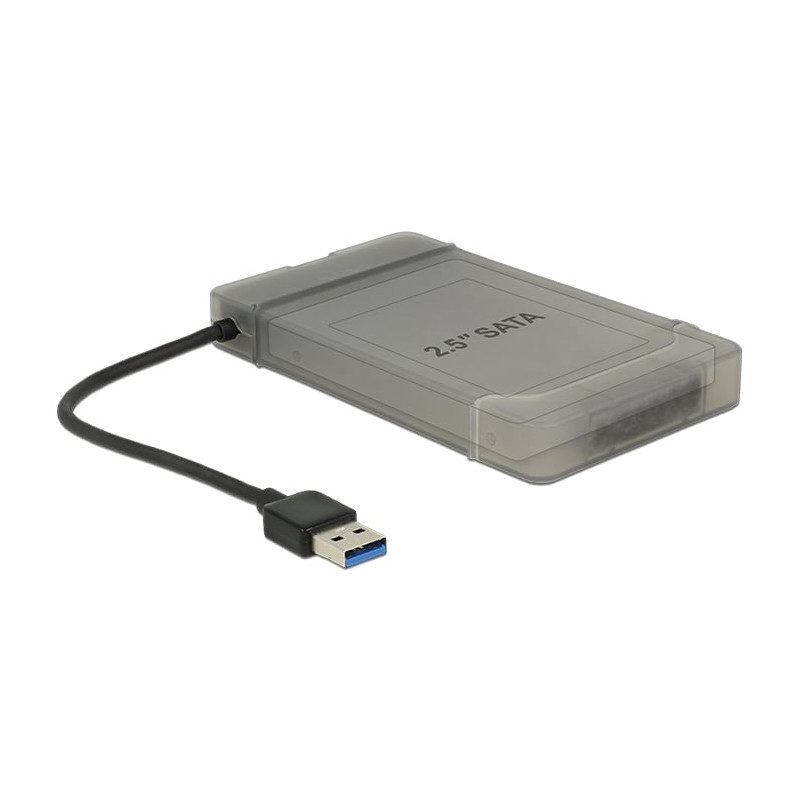 Adattatore hard disk sata delock 62742 usb-a a sata 6gbit/s 0.15m