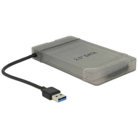 Adattatore hard disk sata delock 62742 usb-a a sata 6gbit/s 0.15m