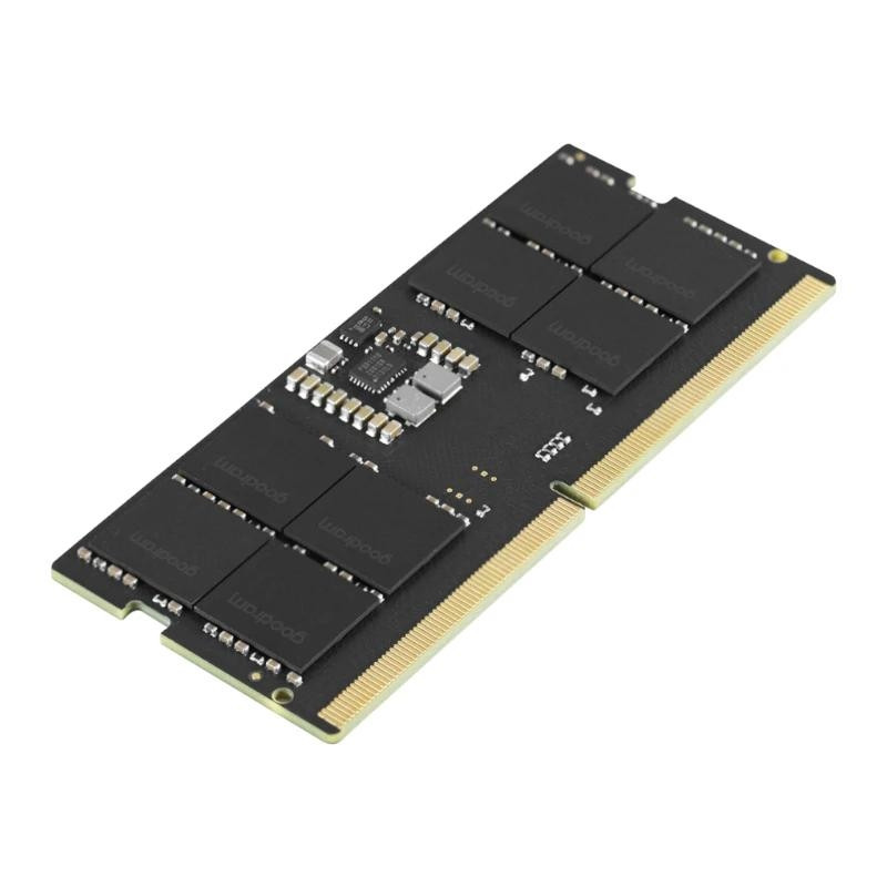 Ram so-dimm ddr5 16gb goodram 5600mhz cl46 1.1v nero [sbgod501656vr10]