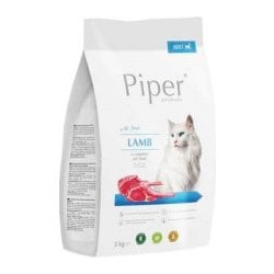Cibo secco dolina noteci piper animali con agnello per gatti 3kg