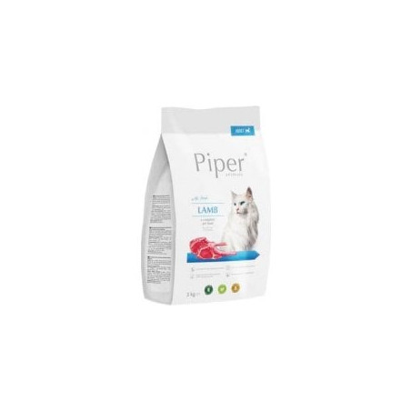 Cibo secco dolina noteci piper animali con agnello per gatti 3kg