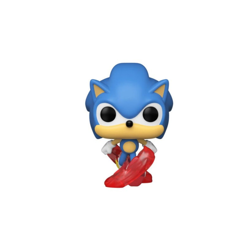 Funko pop n 632 sonic 30th sonic in corsa multicolore