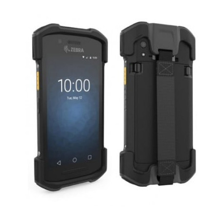 custodia zebra tc21/tc26 con cinturino integrato nero [sg-tc2y-boot-01]