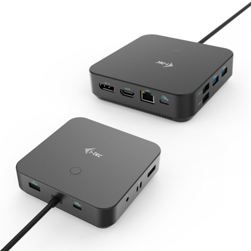 Docking station i-tec usb tipo c hdmi dual dp con power delivery