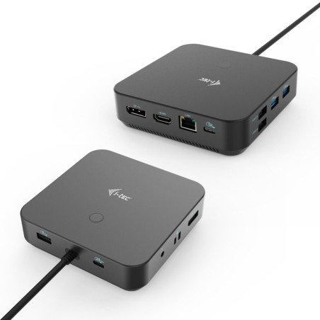 Docking station i-tec usb tipo c hdmi dual dp con power delivery