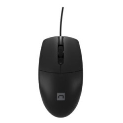 Mouse natec ruff plus 1200 dpi ottico nero [nmy-2021]