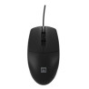 Mouse natec ruff plus 1200 dpi ottico nero [nmy-2021]