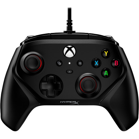 Controller di gioco hyperx clutch gladiate wired per xbox nero [6l366aa]