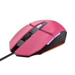 Mouse da gioco cablato trust 25068 gxt 109 gav 6.400dpi rosa [25068]