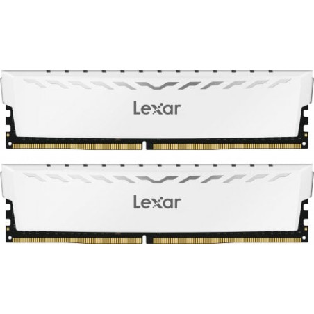 Ram dimm ddr4 16gb lexar thor 3600 mhz cl18 1.2v bianco [ld4bu008g-r3600gdwg]