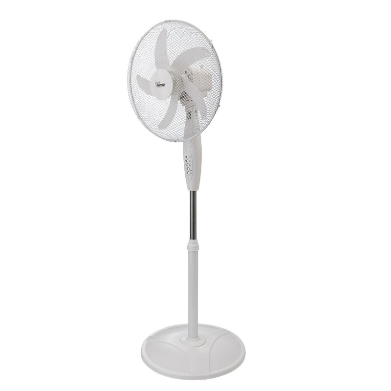 Ventilatore bimar a piantana con telecomando 40cm bianco [vp43t]