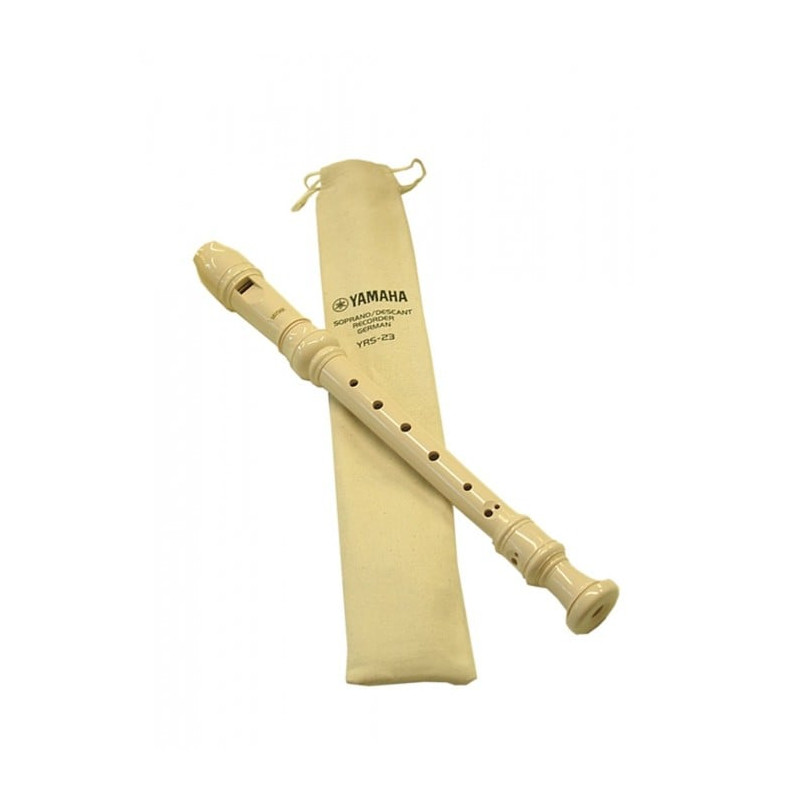 Flauto yamaha yrs-23 soprano avorio