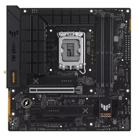Scheda madre asus tuf gaming b760m-btf nero [90mb1e50-m0eay0]