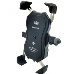 Supporto per telefono freedconn mc1w con caricatore induttivo nero