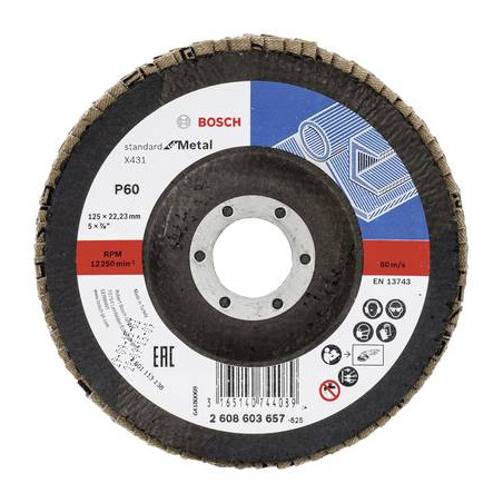 Disco lamellare bosch diametro 125mm [2608603657]
