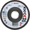 Disco lamellare bosch x-lock x571 g60 125mm per metallo nero/bianco