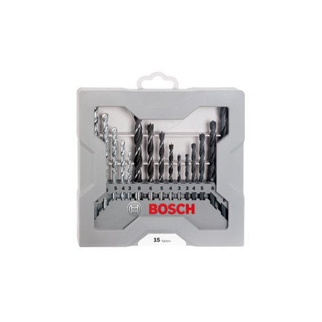 Set di punte per trapano bosch 15pz [2607017038]