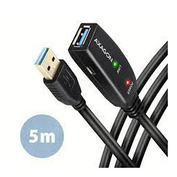 Cavo axagon adr-305 ripetitore attivo usb 3.0 a-m a a-f