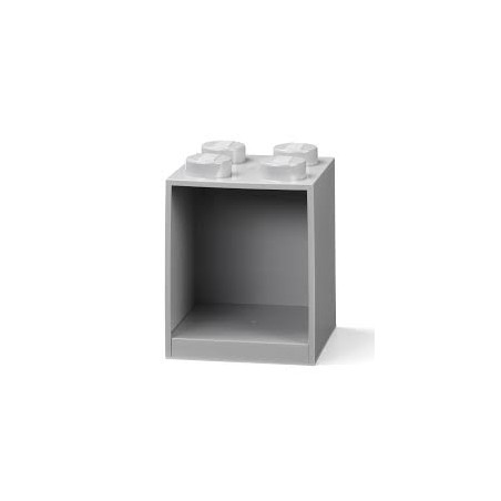 Iconic wall brick room copenhagen lego shelf 4-grigio [41141740]