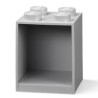 Iconic wall brick room copenhagen lego shelf 4-grigio [41141740]