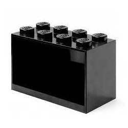 Iconic wall brick room copenhagen lego shelf 8 nero [41151733]