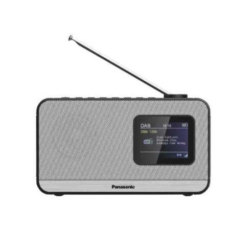 Radio panasonic rf-d15eg-k dab/dab+/nero/argento [rf-d15eg-k]