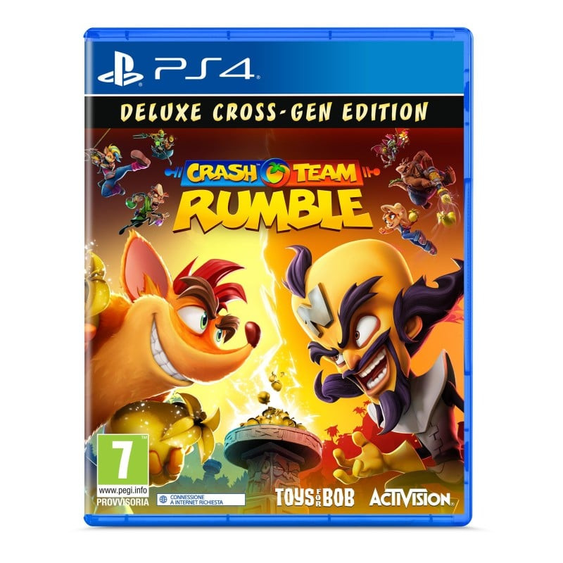 Videogioco activision crash team rumble deluxe edition per ps4