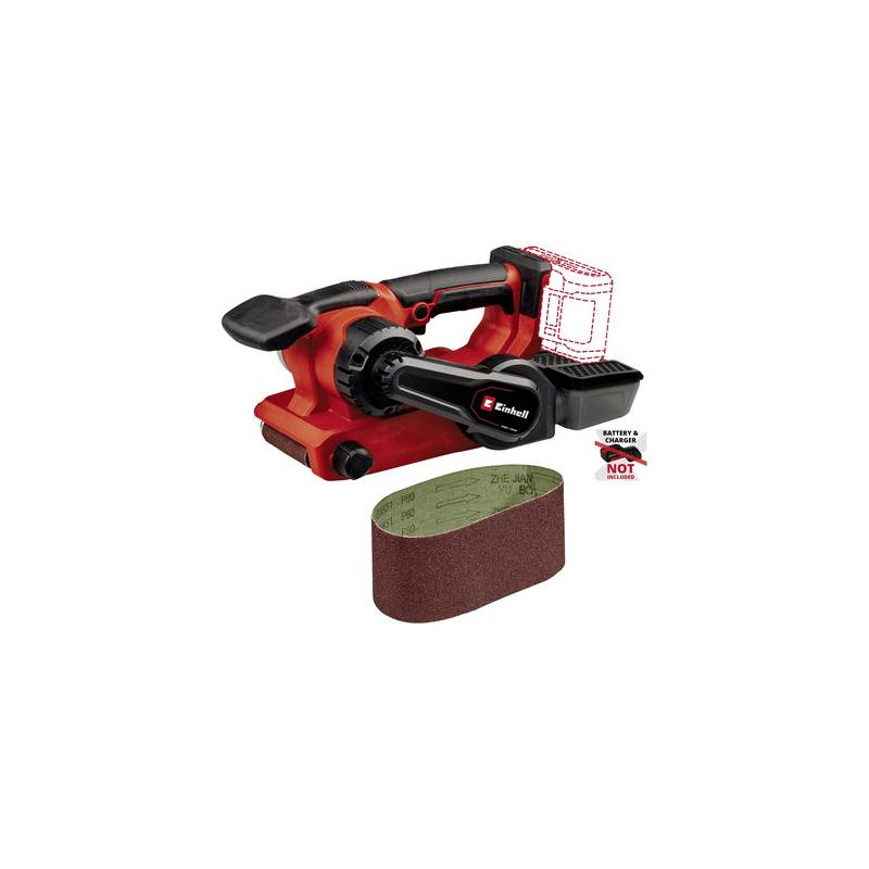 Levigatrice a nastro einhell tp bs 18 457 li bl solo a batteria rosso