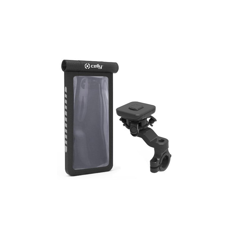 Supporto da bici per smartphone celly nero [snapmagflexbk]