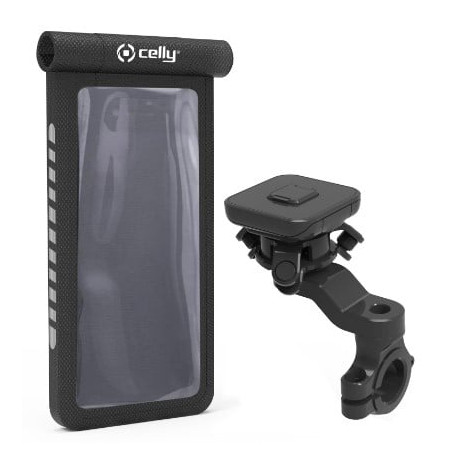 Supporto da bici per smartphone celly nero [snapmagflexbk]