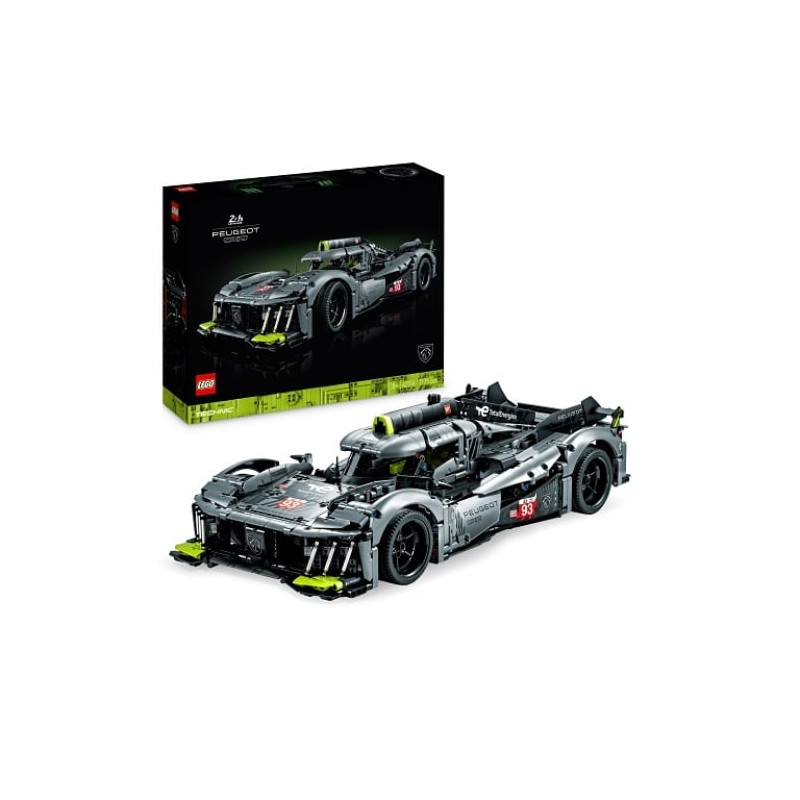 Gioco da costruzione lego technic peugeot 9x8 24h le mans hypercar