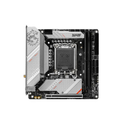 Scheda madre msi mb b760i edge wifi lga 1700/ddr5-sdram/mini