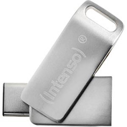 Pen drive 128gb intenso cmobile usb 3.0 tipo-c line argento [3536491]