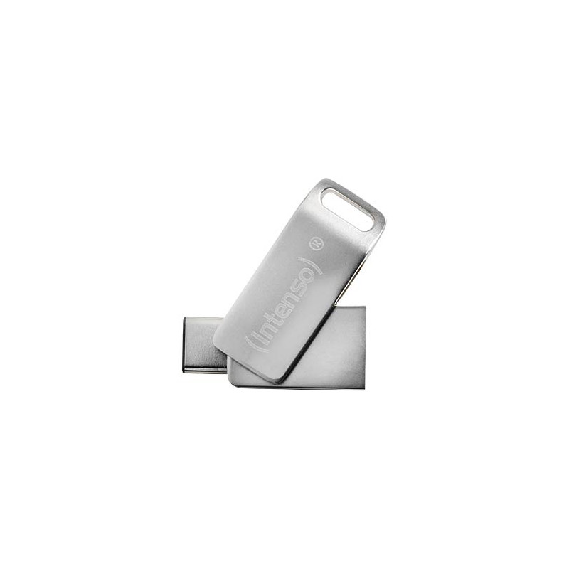 Pen drive 128gb intenso cmobile usb 3.0 tipo-c line argento [3536491]