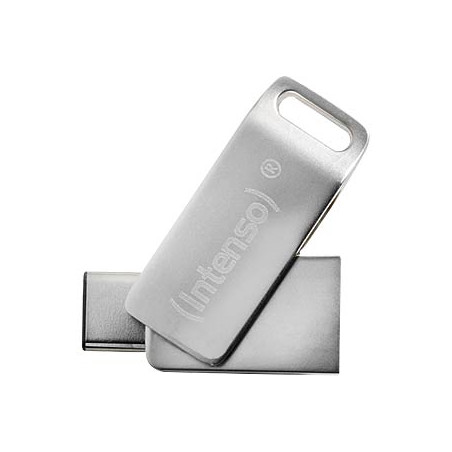 Pen drive 128gb intenso cmobile usb 3.0 tipo-c line argento [3536491]