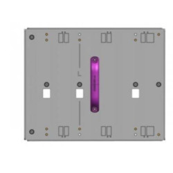 Kit montaggio samsung led magnetic jig per video di parete alluminio/grigio