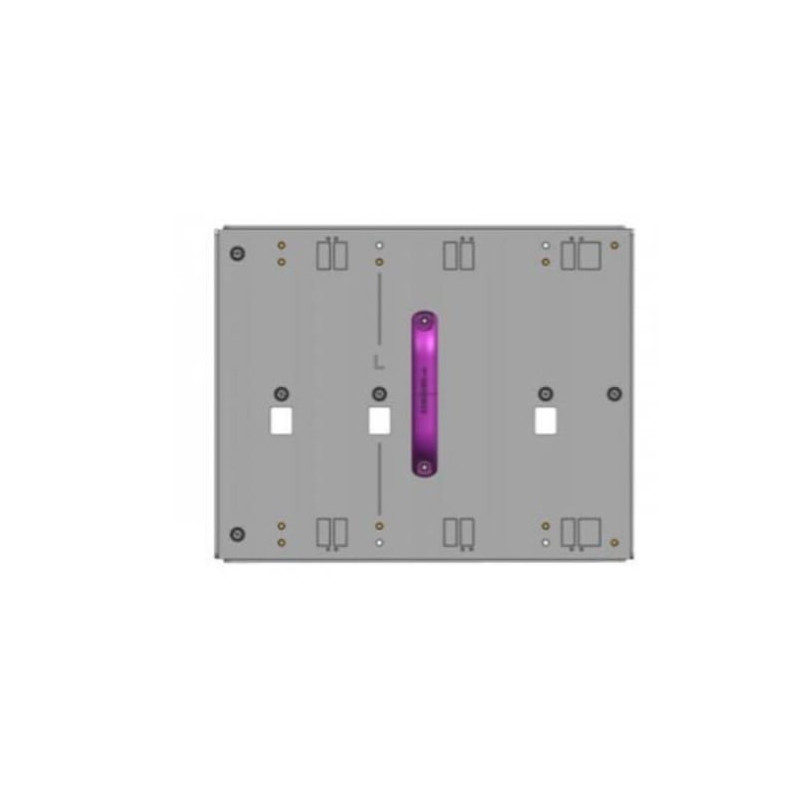 Kit montaggio samsung led magnetic jig per video di parete alluminio/grigio