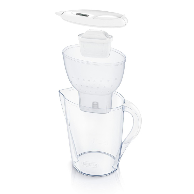 Caraffa filtrante brita marella 2.4l con 3x maxtra pro all-in-1