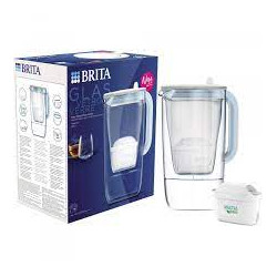 Caraffa filtrante brita one 118006 2.5l trasparente/bianco