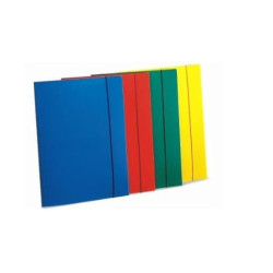 Cartellina in cartone con elastico fellowes eko u110 verde [u110-ve]